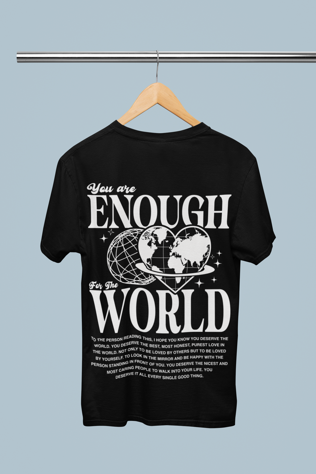You Are Enough – Inspirational Graphic Tee