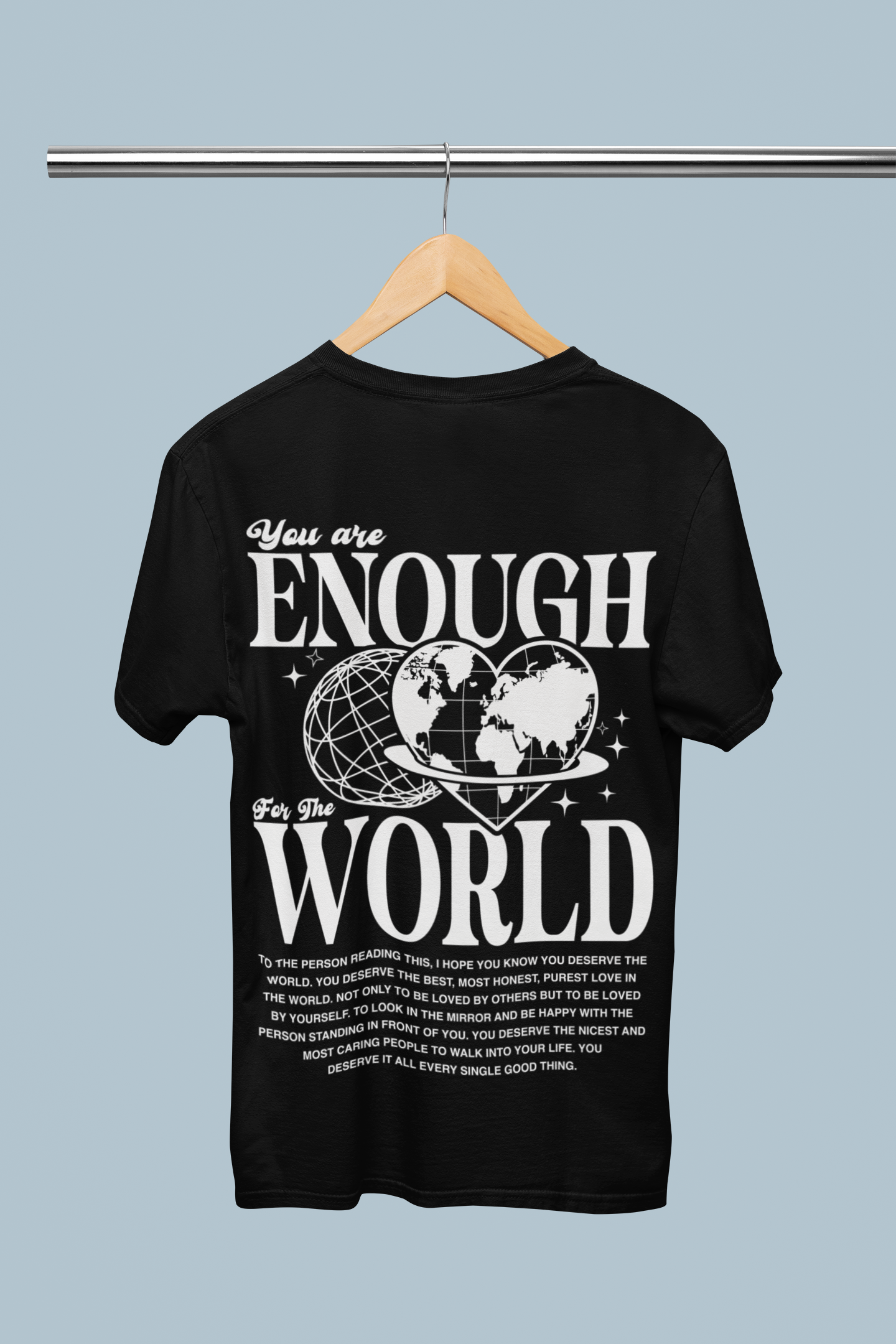 You Are Enough – Inspirational Graphic Tee