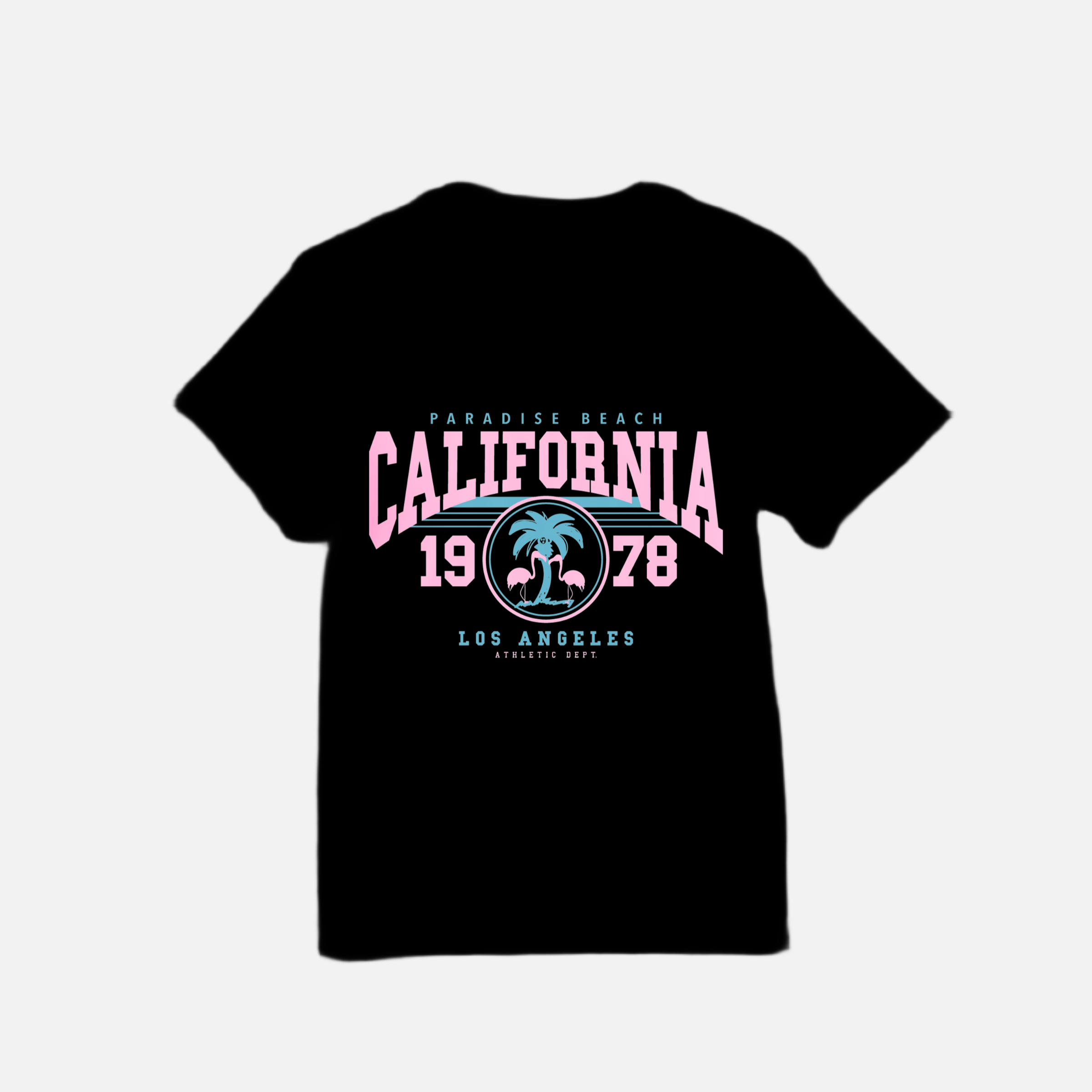 California Paradise Beach Tee – Vintage Coastal Streetwear