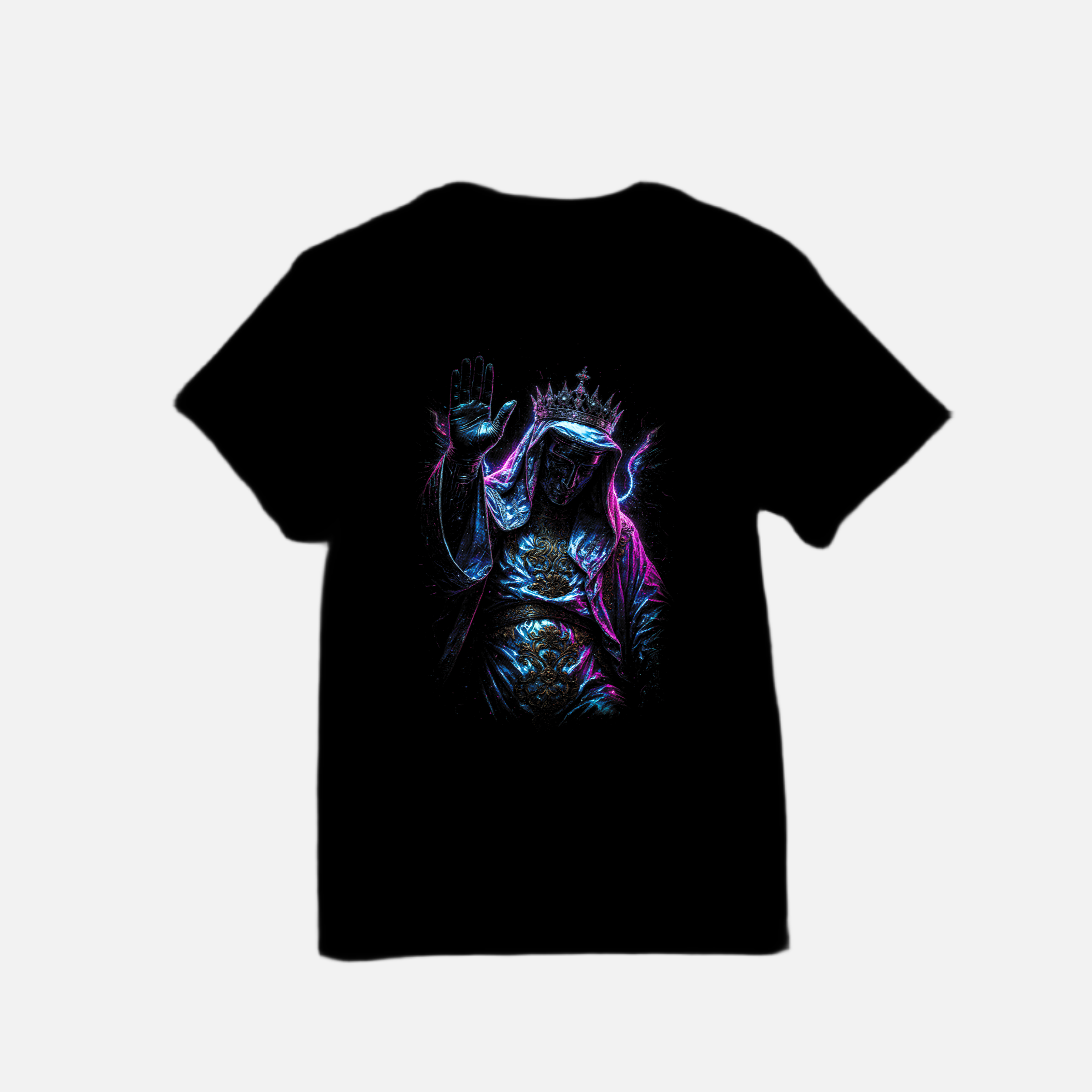 Neon Faith Tee – Sacred Streetwear Graphic Shirt